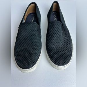 Sperry Black Slip-On Sneakers